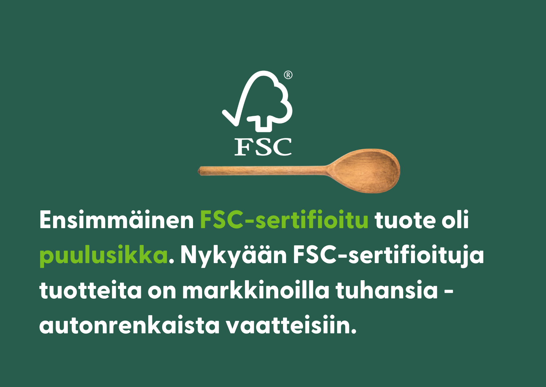 FSC-puulusikka