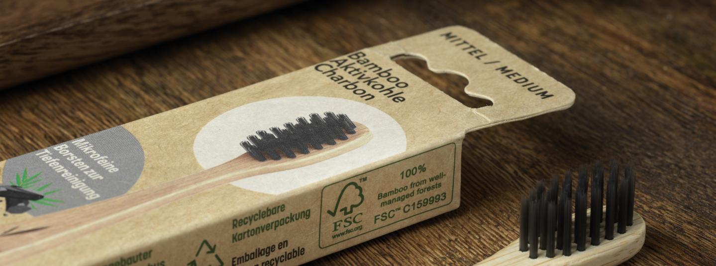 Hammasharja FSC-bambua